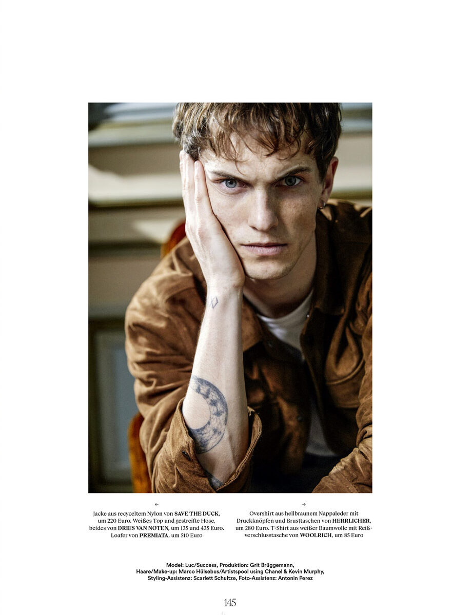 ‘Une vie débauche’ fashion story with Luc Defant for BEST FASHION, photographed by TIM PETERSEN in southern France