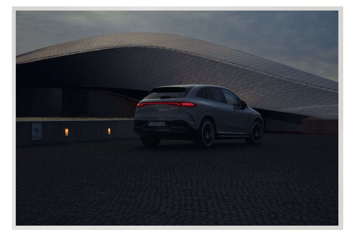ROBERT WESTRICH photographs the new MERCEDES-AMG EQE SUV. Avant-garde, next level - innovative tech for a genuine AMG driving experience