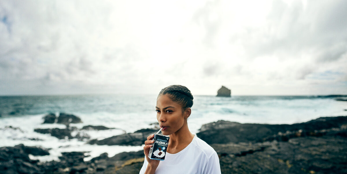 Icelandic Taste! <b>HLEÐSLA </b>protein drink campaign with retouch by <b>THE KLUBHOUSE</b>