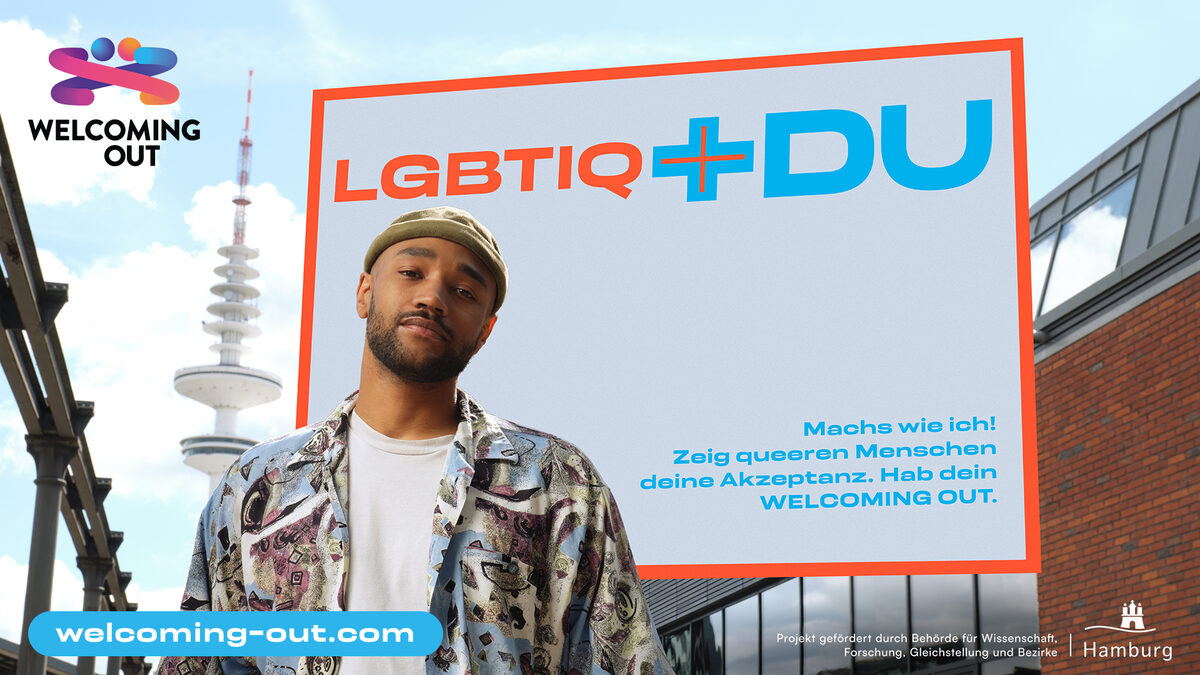 A sign for openness and tolerance - the WELCOMING OUT campaign for CarlNann with portraits by Philipp RATHMER c/o UPFRONT