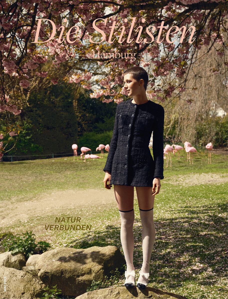 DIE STILISTEN cover story ‘Nature Lover’ photographed by Philipp RATHMER c/o UPFRONT at the Tierpark Hagenbeck zoo