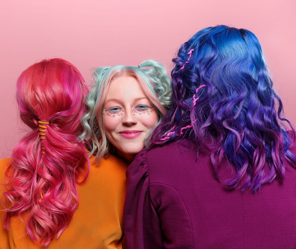 MAKING OF presents WELLA RAINBOW POWER - inspiring looks in MISS MAGAZINE
