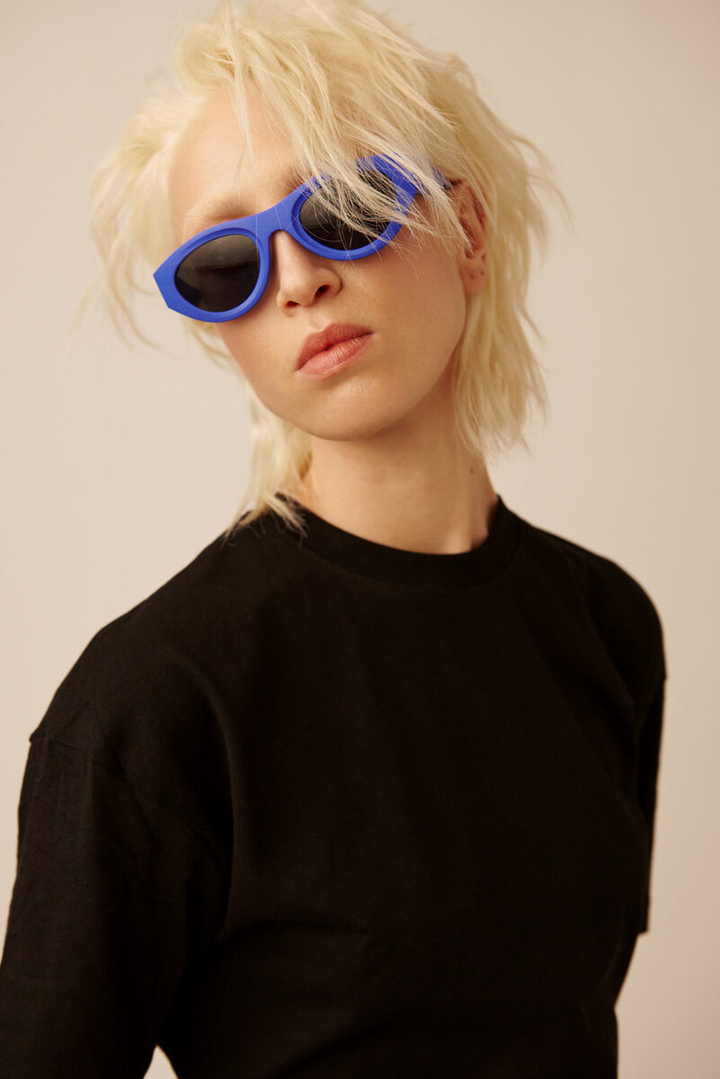 YOU MAWO eyewear campaign with hair & makeup by SACHA SCHUETTE c/o LES ARTISTS by Josef Stockinger