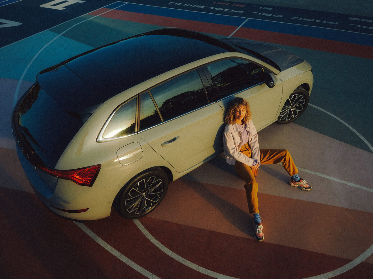 FALCA produces SKODA campaign with photographer Tim Adorf for OptimisThjnk in Barcelona