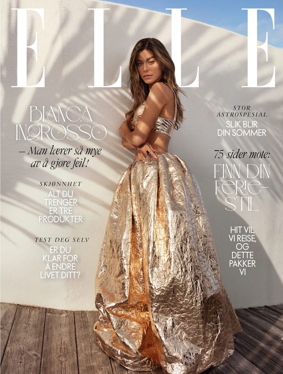 <b>ASA TALLGARD</b> photographs summer vibes with Sweden’s female powerhouse <b>Bianca Ingrosso </b>for <b>ELLE Norway</b>