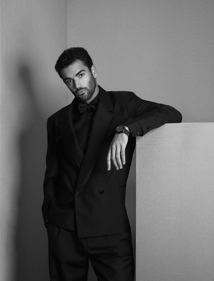 <b>HUGO BOSS</b> featuring den kolumbianischen Reggaeton-Sänger Juan Luis Londoño Arias aka <b>Maluma </b>sowie den italienischen Tennisspieler <b>Matteo Berrettini</b> - fotografiert wurden beide von <b>Ben LAMBERTY c/o KLAUS STIEGEMEYER</b>