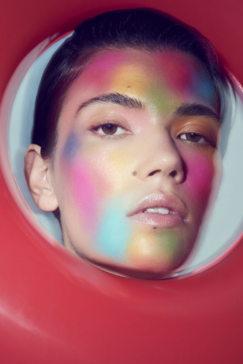 ‘Colour Splash’ - beauty editorial by FRAUKE FISCHER for SCHÖN MAG