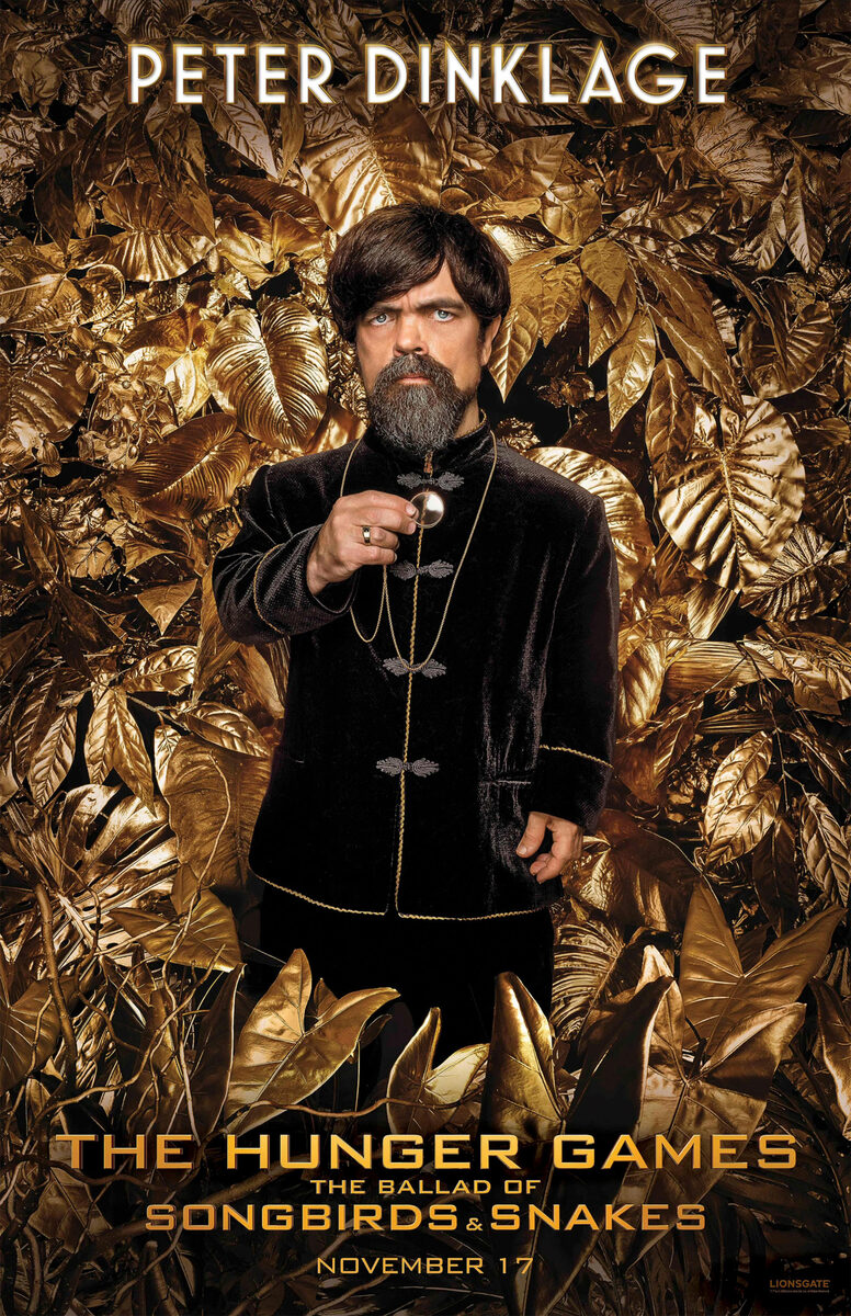 THE HUNGER GAMES are back ! - with golden set design for the campaign by Kathleen ALISCH c/o BASICS.BERLIN