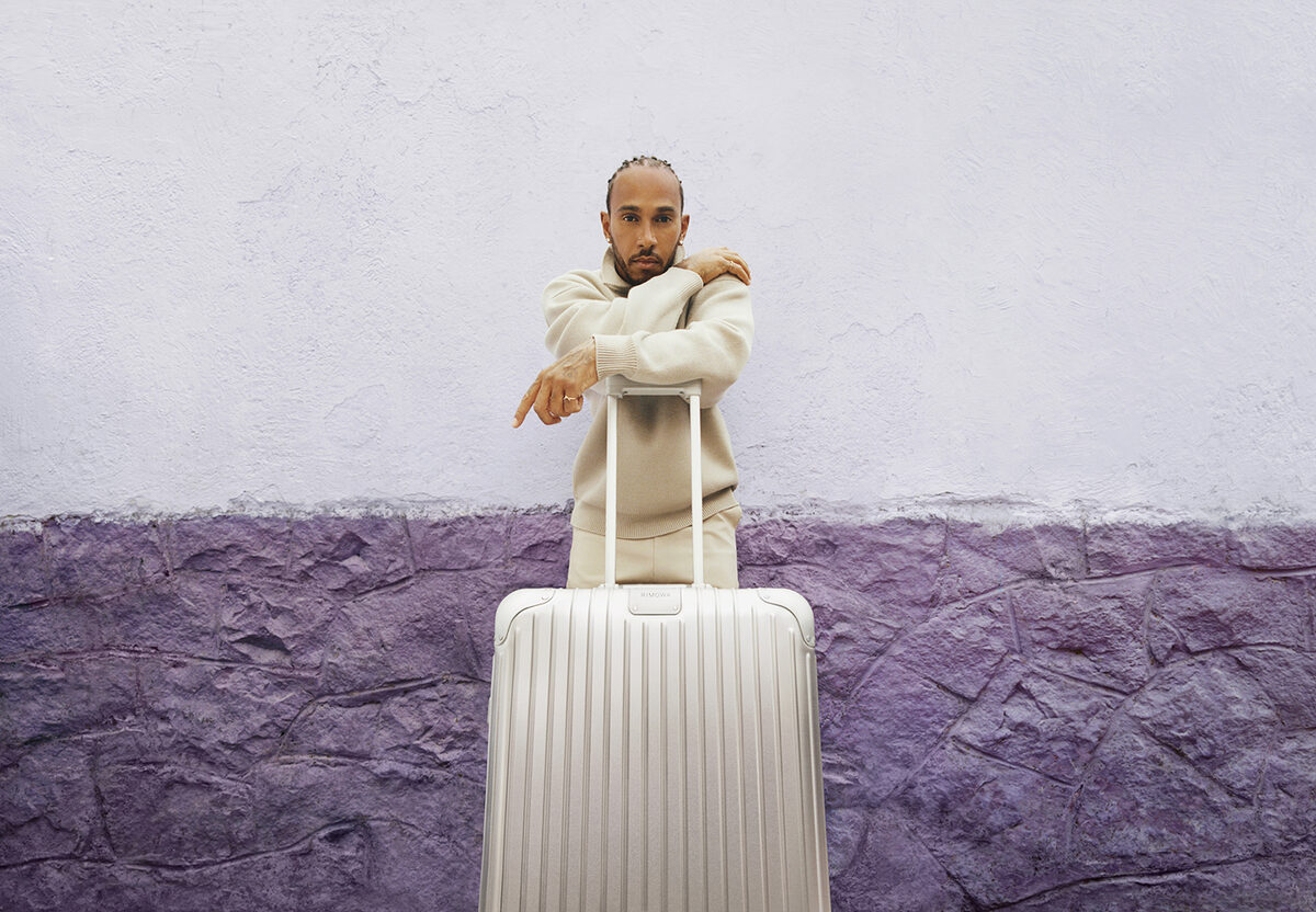 Formula 1 Legend <b>Lewis Hamilton</b> in the <b>RIMOWA #NEVERSTILL</b> campaign - produced by <b>HABITANT PRODUCTIONS</b>