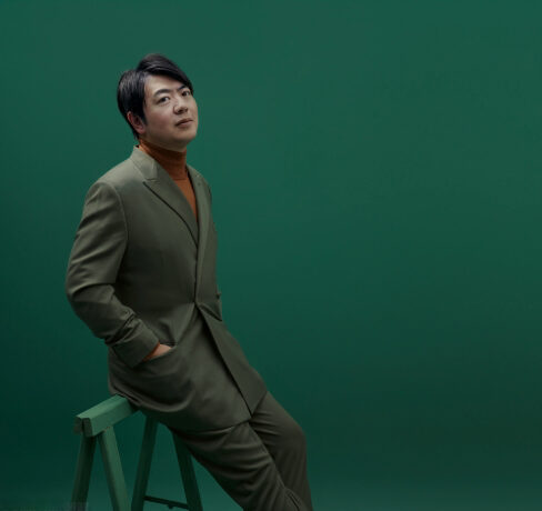 LANG LANG cover shoot for his latest album ‘Saint-Saëns’ featuring his spouse Gina Alice – produced in Paris by CLAAS CROPP CREATIVE PRODUCTIONS & JPPS