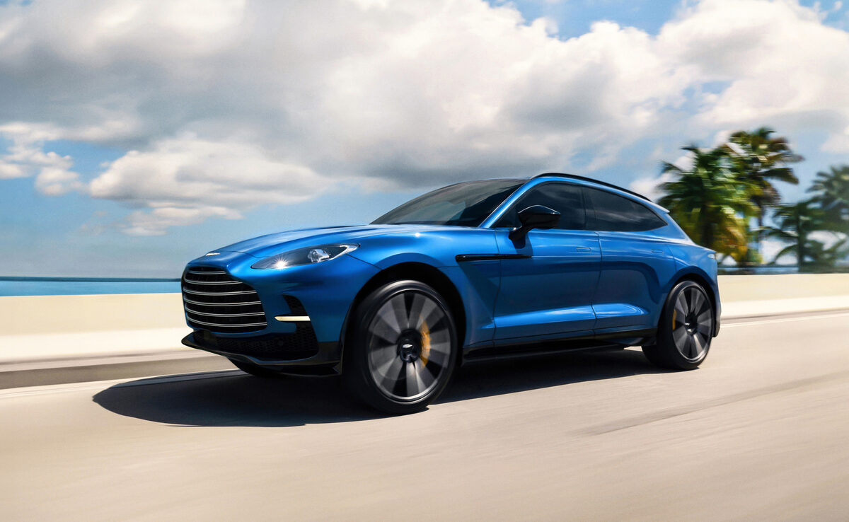 <b>DAVID MASEMORE</b> photographs the <b>ASTON MARTIN DBX707</b> campaign on location in Miami for Daughter Studio, London
