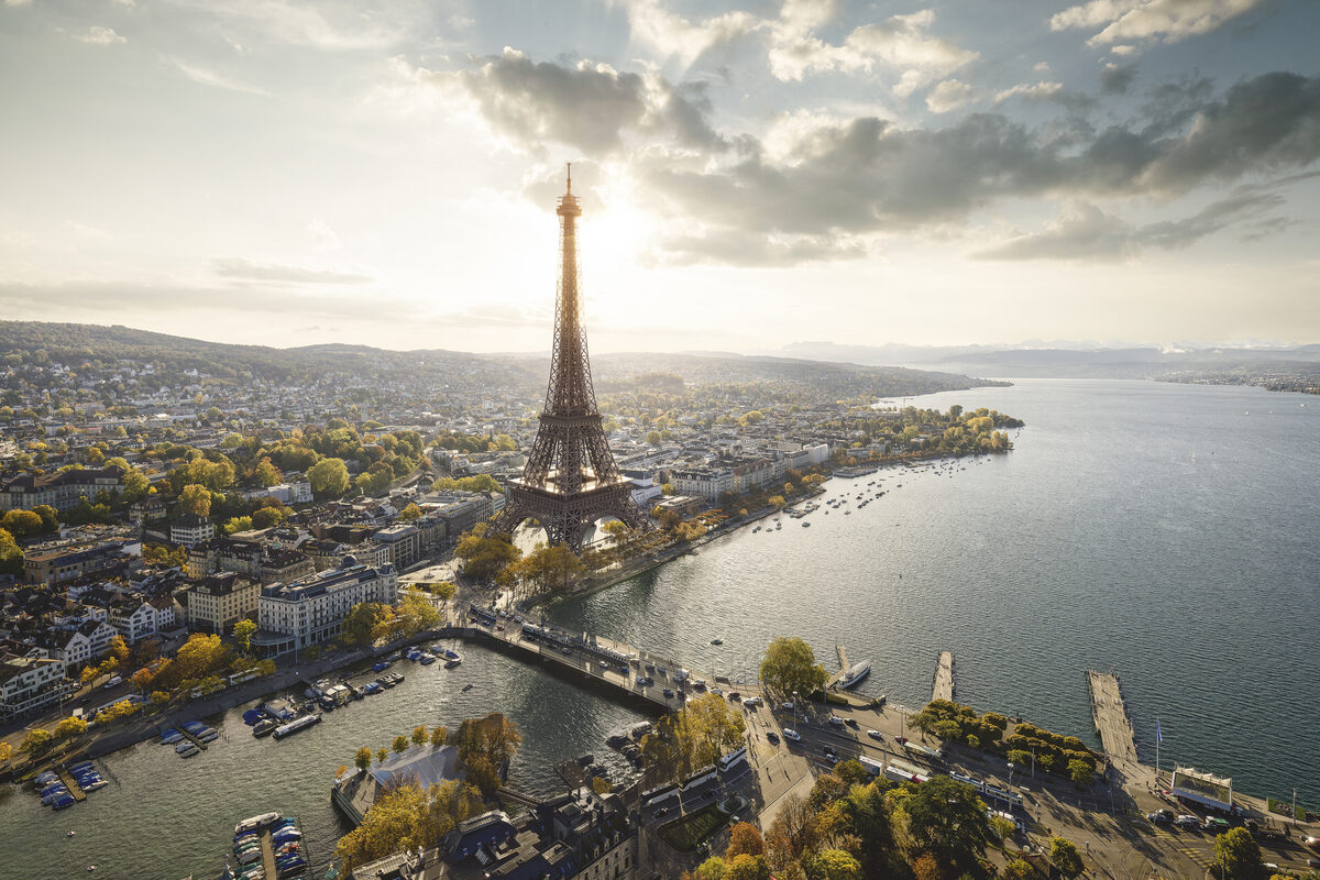 Digital artist <b>PATRICK SALONEN</b> and photographer Michel Jaussi present the ‘New Swiss’ series (with drones not AI) on GoSee