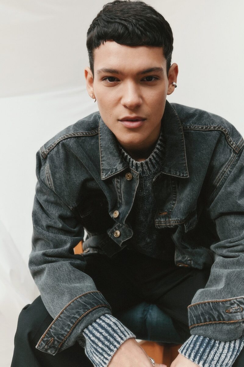 'Young Royals' star Omar Rudberg for VOGUE SCANDINAVIA in a portrait by Nina HOLMA c/o AGENT BAUER