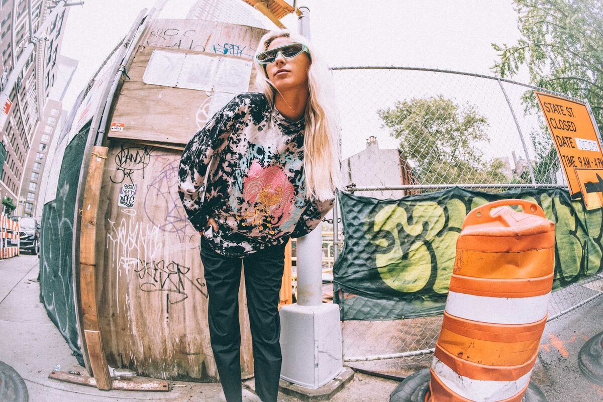 True to This - Gary COPELAND c/o ALYSSA PIZER MANAGEMENT photographs for streetwear & board sports label VOLCOM in New York City