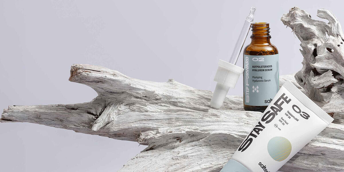 Nils Wilbert fotografiert für SALTED Skincare - Set Design by Marcell NAUBERT c/o BIGOUDI