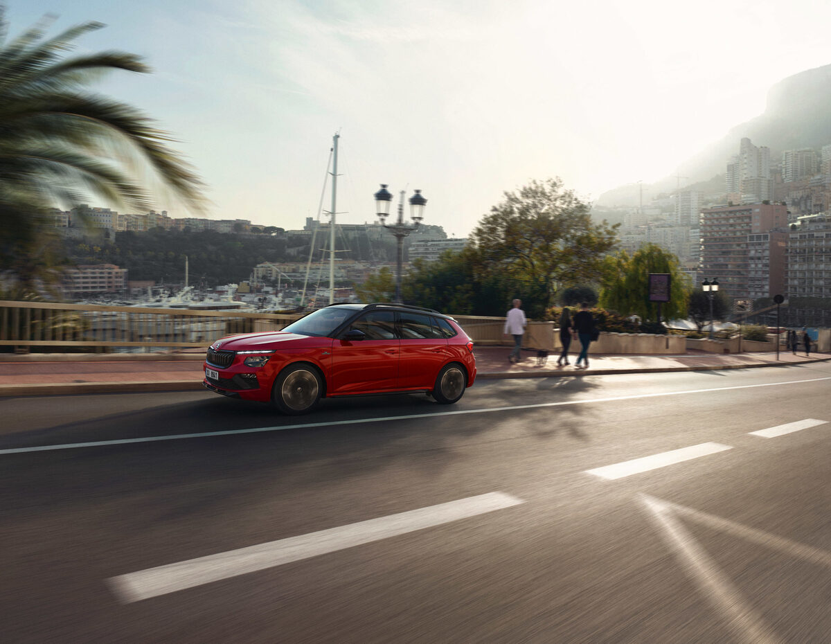 ŠKODA MONTE CARLO FAMILY fotografiert von David Maurer mit Creative Retouch von SCHINKEN.STUDIO 