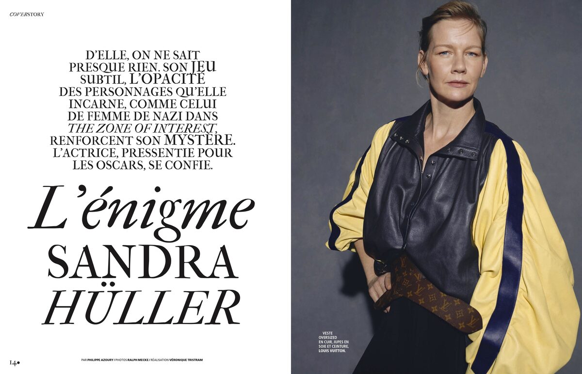 MADAME FIGARO mit Schauspielerin Sandra Hüller und FRENCH MAGAZINE Editorial von Ralph Mecke mit Creative Retouch von RECOM