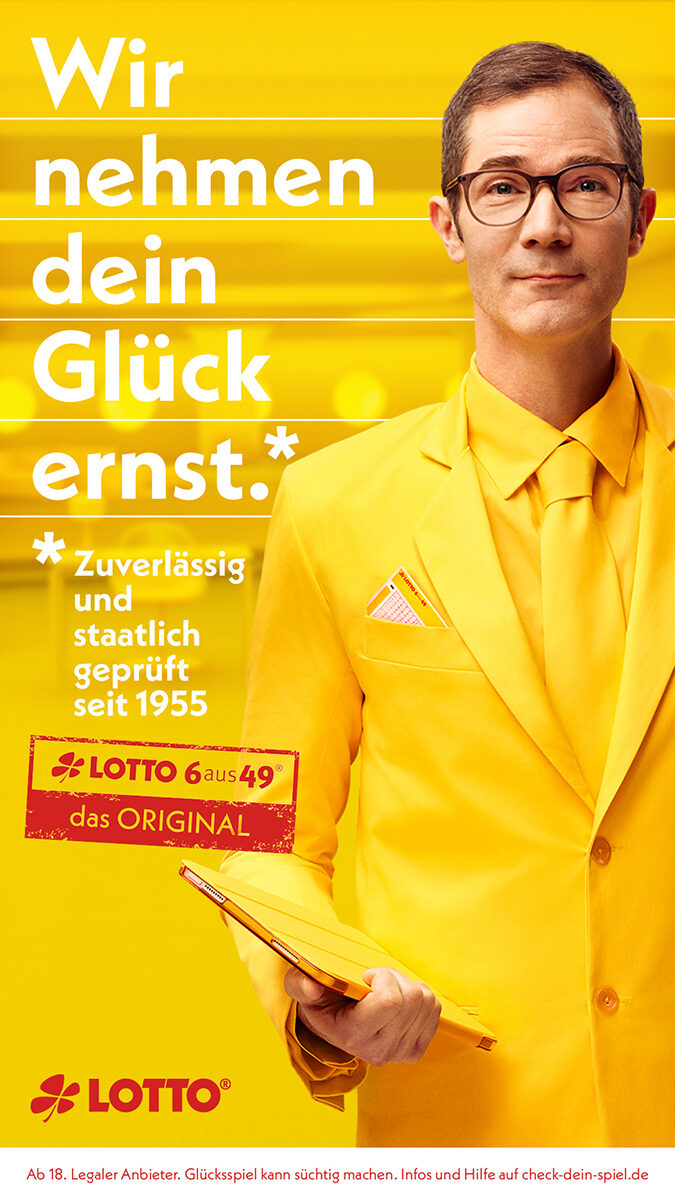<b>Max KÖNIG c/o DOUBLE T </b>fotogafierte drehbegleitend für&nbsp;<b>LOTTO </b>im HyperBowl Studio in München, betreuende Agentur war PUK&nbsp; mit Karen Schwarzer im&nbsp;Artbuying