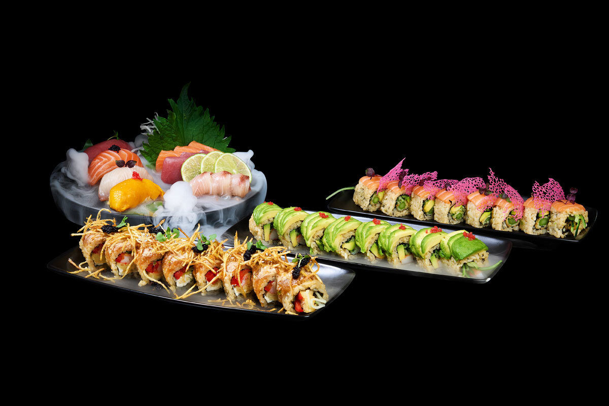 ‘Sencha’ Asian delicacies, staged in photos by Liquid Photography c/o KRISTINA KORB