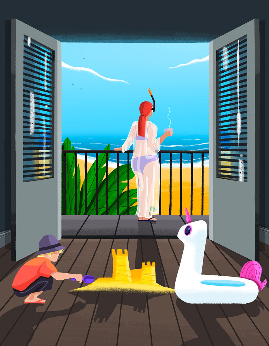 Bold, simple & colourful - neue Reise Illustrationen von JAMES BOAST c/o 2AGENTEN auf GoSee