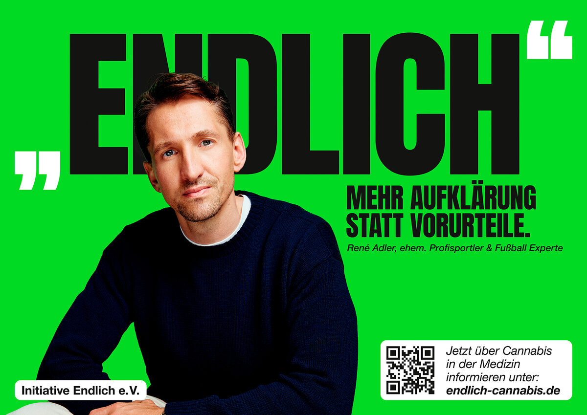 Information Instead of Prejudice – Maximilian König c/o Double T Photographers shoots the INITIATIVE ENDLICH campaign, aimed at educating about the use of cannabis for medical purposes