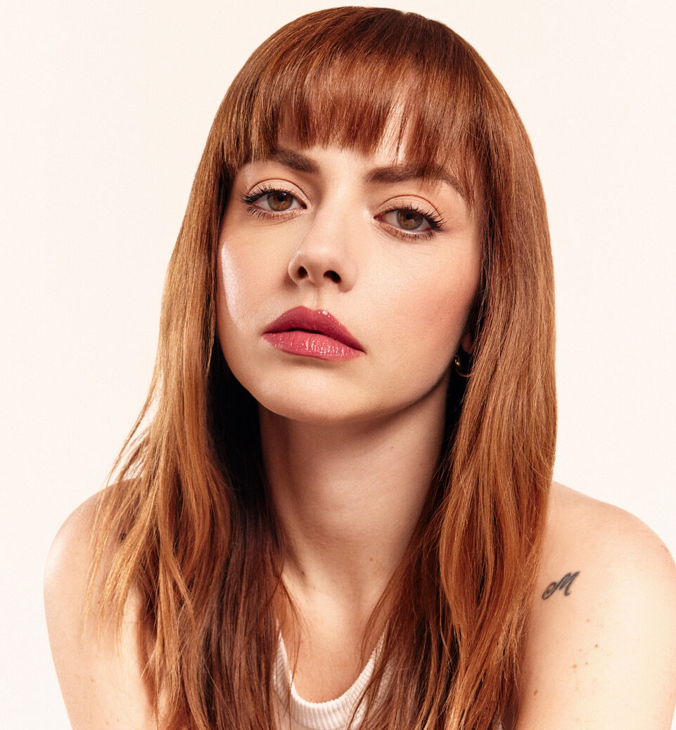 YSL BEAUTY with Italian pop singer Annalisa : creative content by fashion & beauty photographer Byron MOLLINEDO c/o KRISTINA KORB