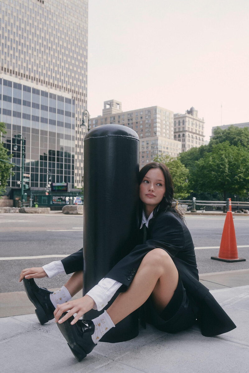 'Emeri in NYC' - Personal Work von Fotograf Leo ROHRSETZER c/o BSA featuring Model Emeri Mayo