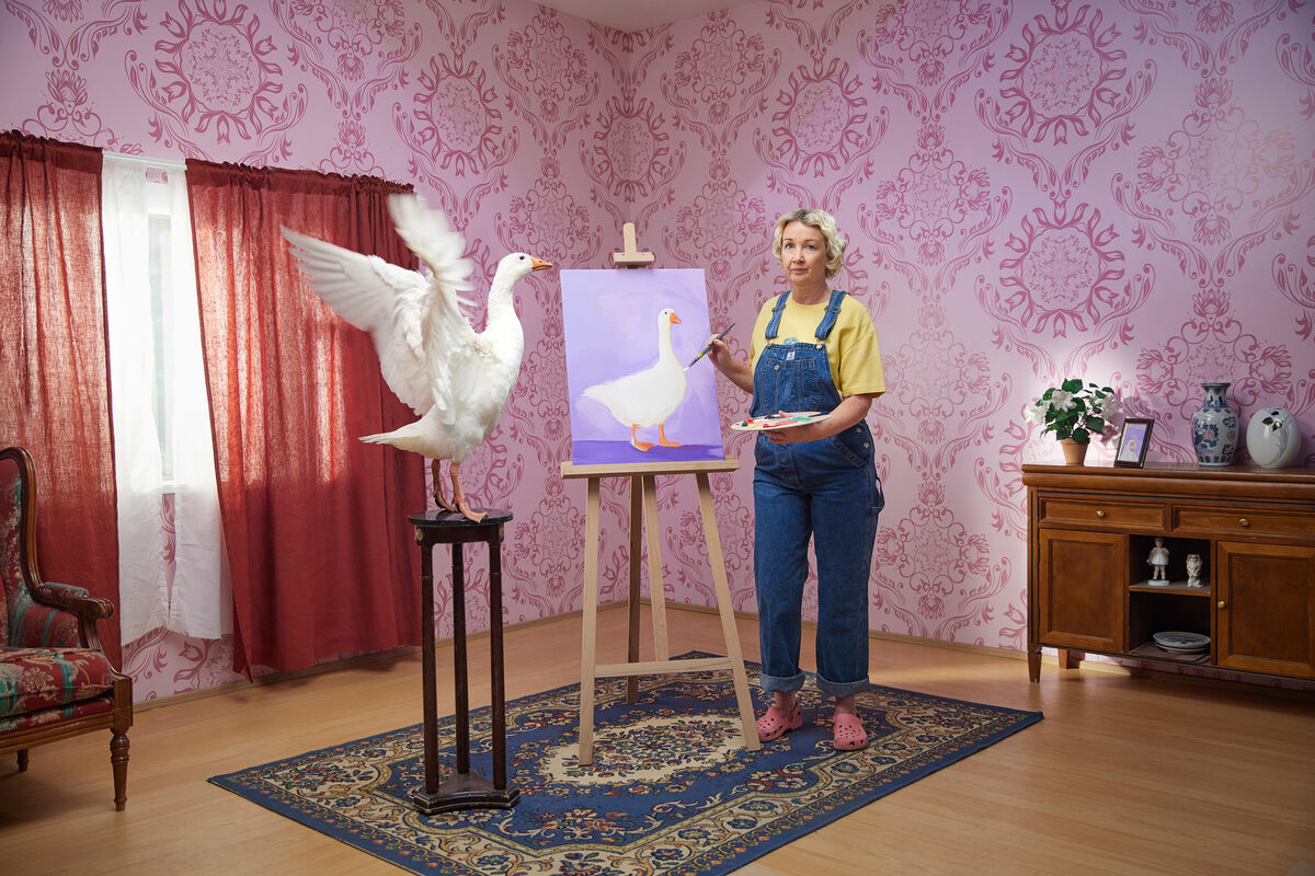 <b>WISE </b>has the solution ! -<b> Axel SIGURDARSON c/o&nbsp;ANDREA HEBERGER </b>photographs the entertaining campaign for Iceland’s IT specialists on commission for creative agency Brandenburg&nbsp;
