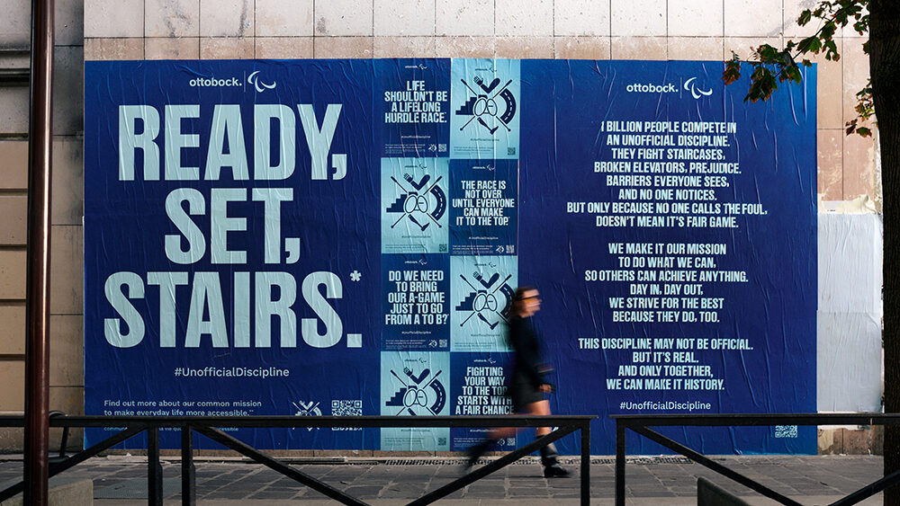 <b>The ‘Unofficial Discipline’ </b>- <b>OTTOBOCK and PRESENCE Studios</b> launch an initiative during the Paralympic Games about the daily competition that shouldn’t be one for people with disabilities