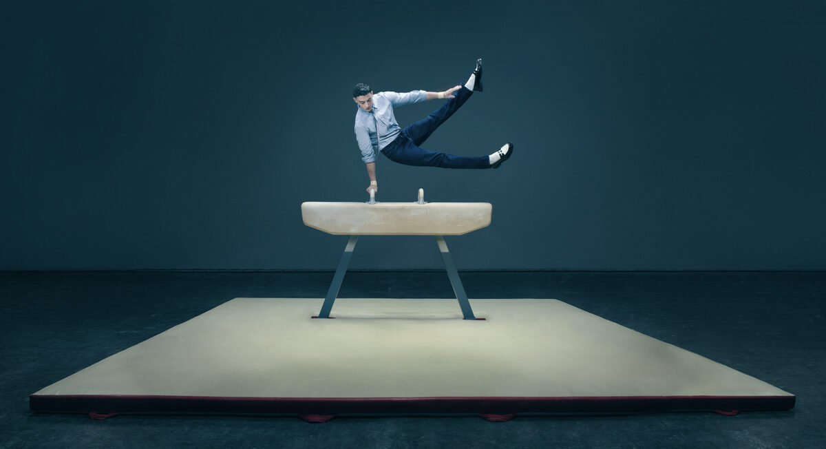 GoSee CREATIVES TO WATCH : the G-STAR Fall 2024 campaign with Olympic gymnast Rhys McClenaghan – brings the worlds of fashion and gymnastics together like never before – with creation in the hands of Joris Kuijpers and his agency longstoryshort