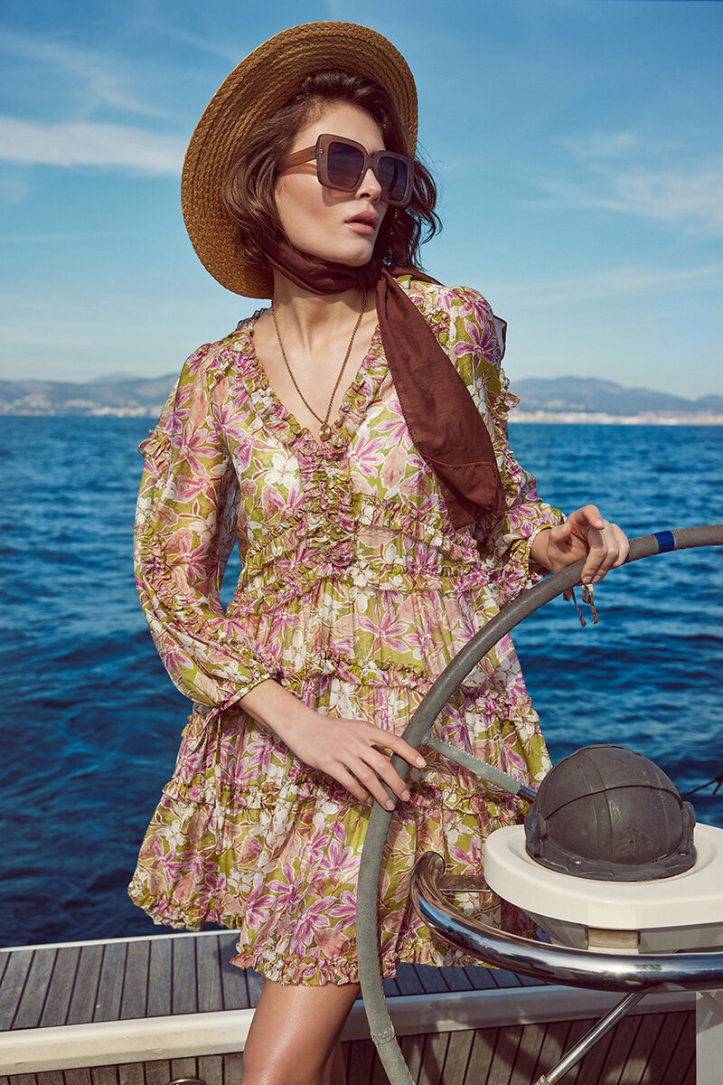 <b>CLAIRE LUISE S/S ‘24 </b>campaign brings back boho-chic - photographed by <b>SACHA TASSILO HÖCHSTETTER</b> in Mallorca