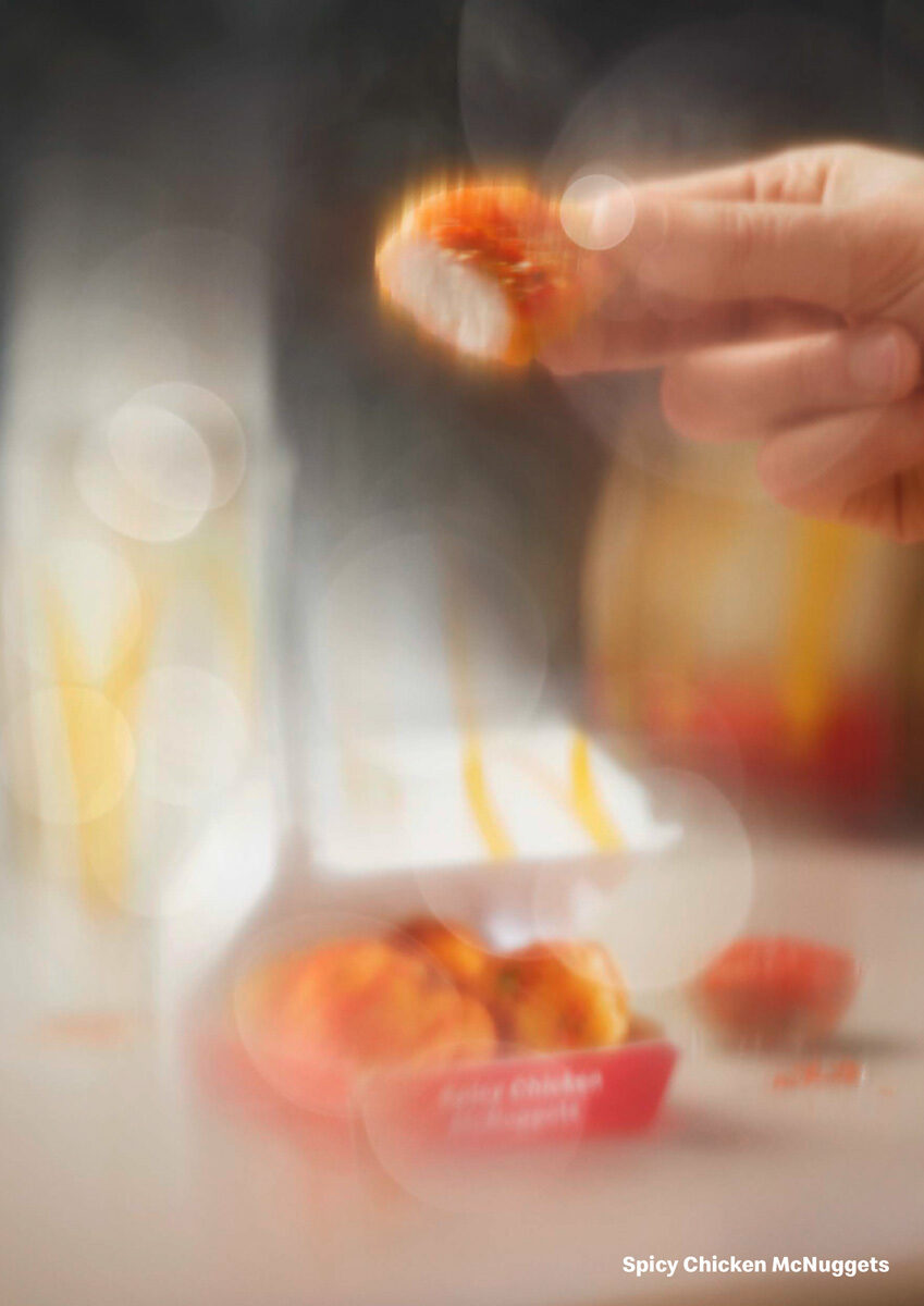 McDonald’s Spicy Nuggets Gold Idea - photographed by Studio Hackenberg c/o DOUBLE T Photographers for Scholz & Friends