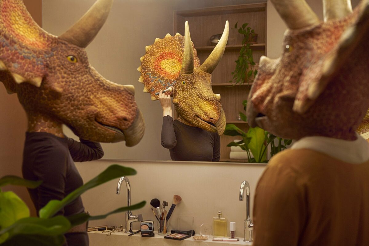 '<b>Triceratops. The Herd</b>' exhibition at <b>Naturalis Biodiversity Center </b>- stunning key visuals by <b>Jaap Vliegenthart c/o SEVERIN WENDELER</b> for Monks