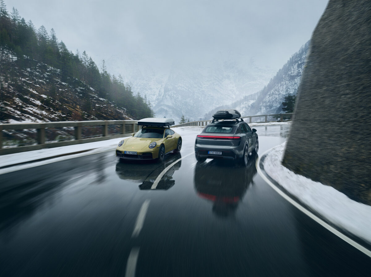 <b>SÉBASTIEN STAUB</b>: <b>PORSCHE Winter TEQ</b> Shoot for Grabarz &amp; Partner in wintery Slovenia