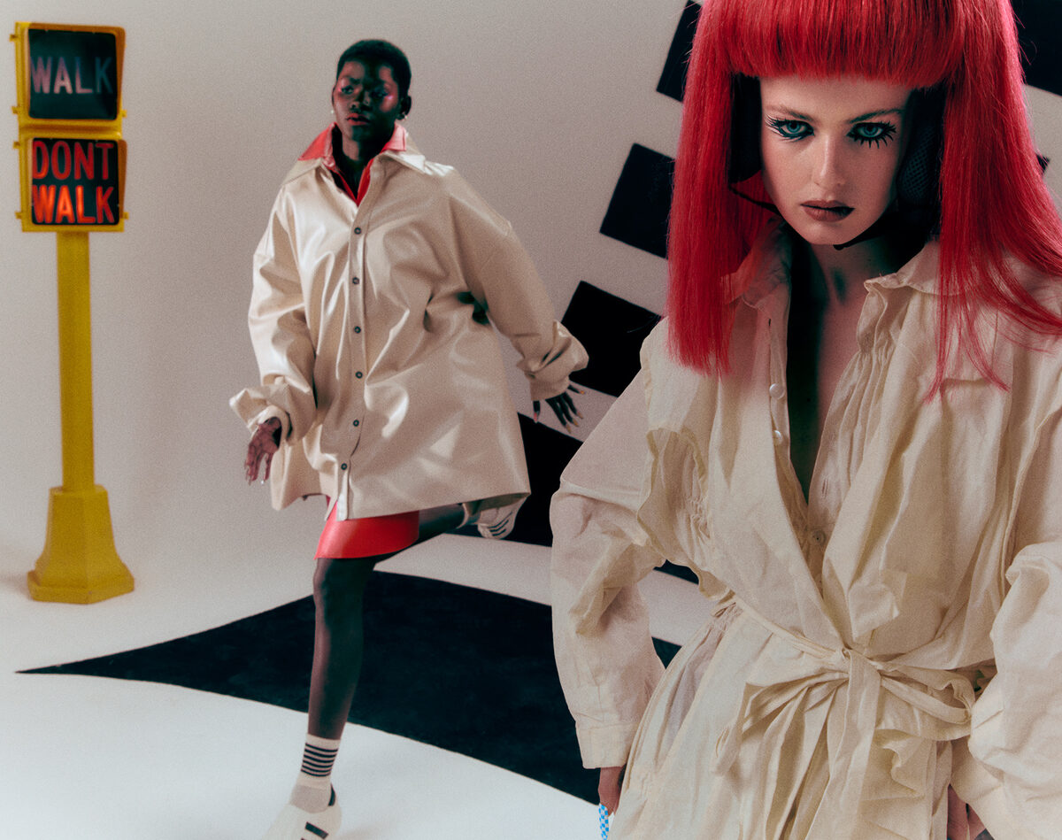 â€œWalk! Don't Walkâ€ - <b>PER APPELGREN</b> photographs for the December '24 issue of <b>VOGUE CS</b>