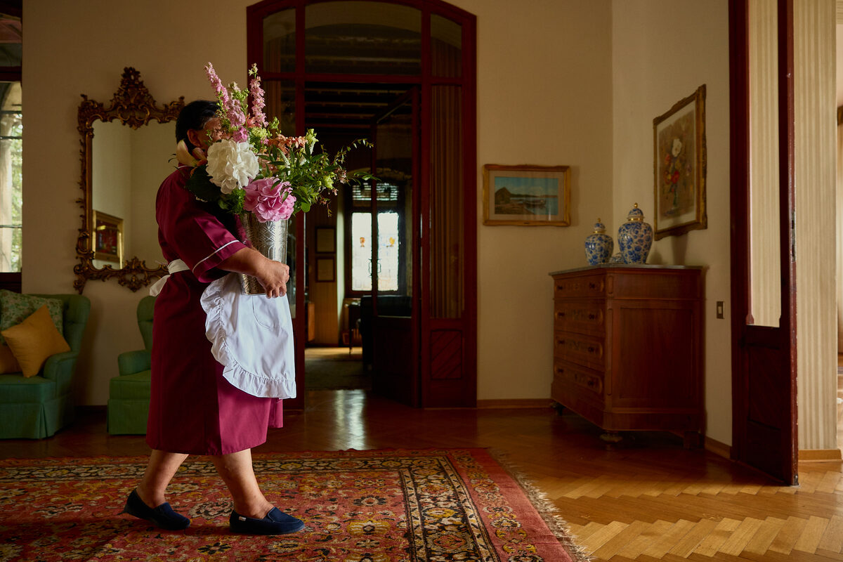 Dreaming with a view of Lake Como - <b>Chiara BONETTI c/o JULIA WALDMANN</b> photographs the <b>VILLA JOLANDA for RESTÉ Italy</b>