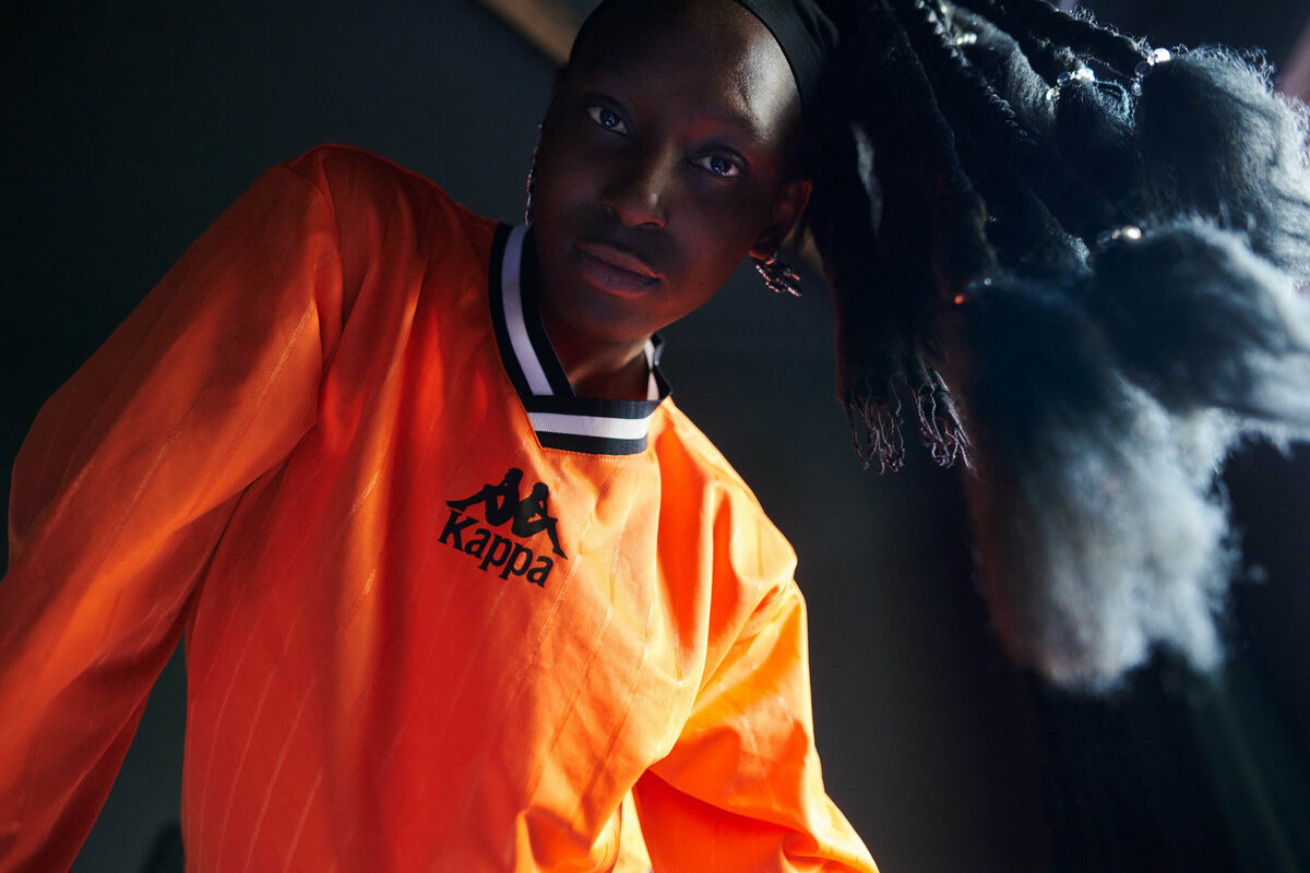 'Stylish alien having an awkward human experience' - Matthias WEHOFSKY c/o JULIA WALDMANN photographs the Rwandan-born actress / fashion designer / writer Aline Aime, who lives in Berlin by choice