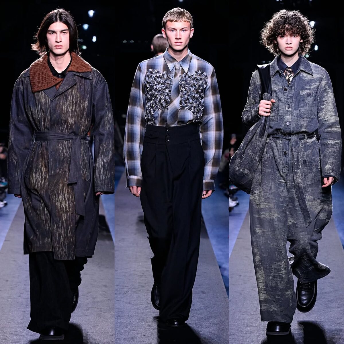 Chisom Abuba aka Whitecasting c/o SHOTVIEW A.M.  cast for the TAAKK HW 25 show at Paris Fashion Week