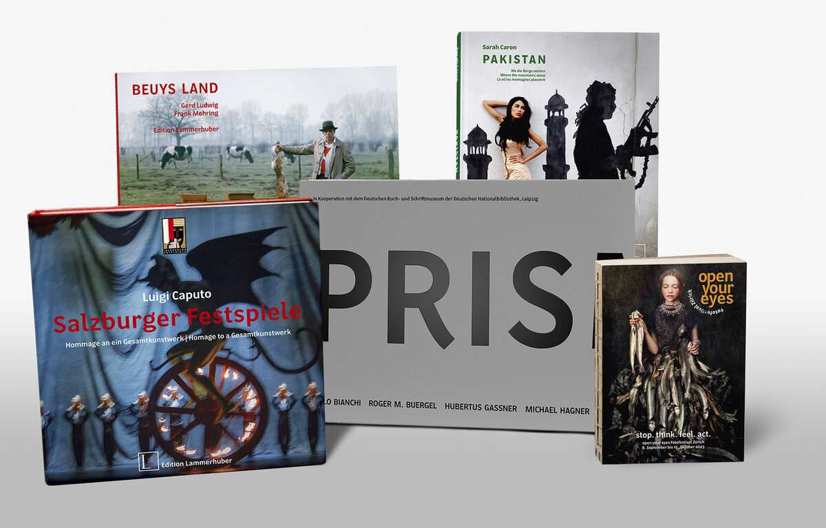 Rain of awards! Photo books from <b>EDITION LAMMERHUBER</b> receive five awards at the renowned <b>ICMA </b>– International Creative Media Awards