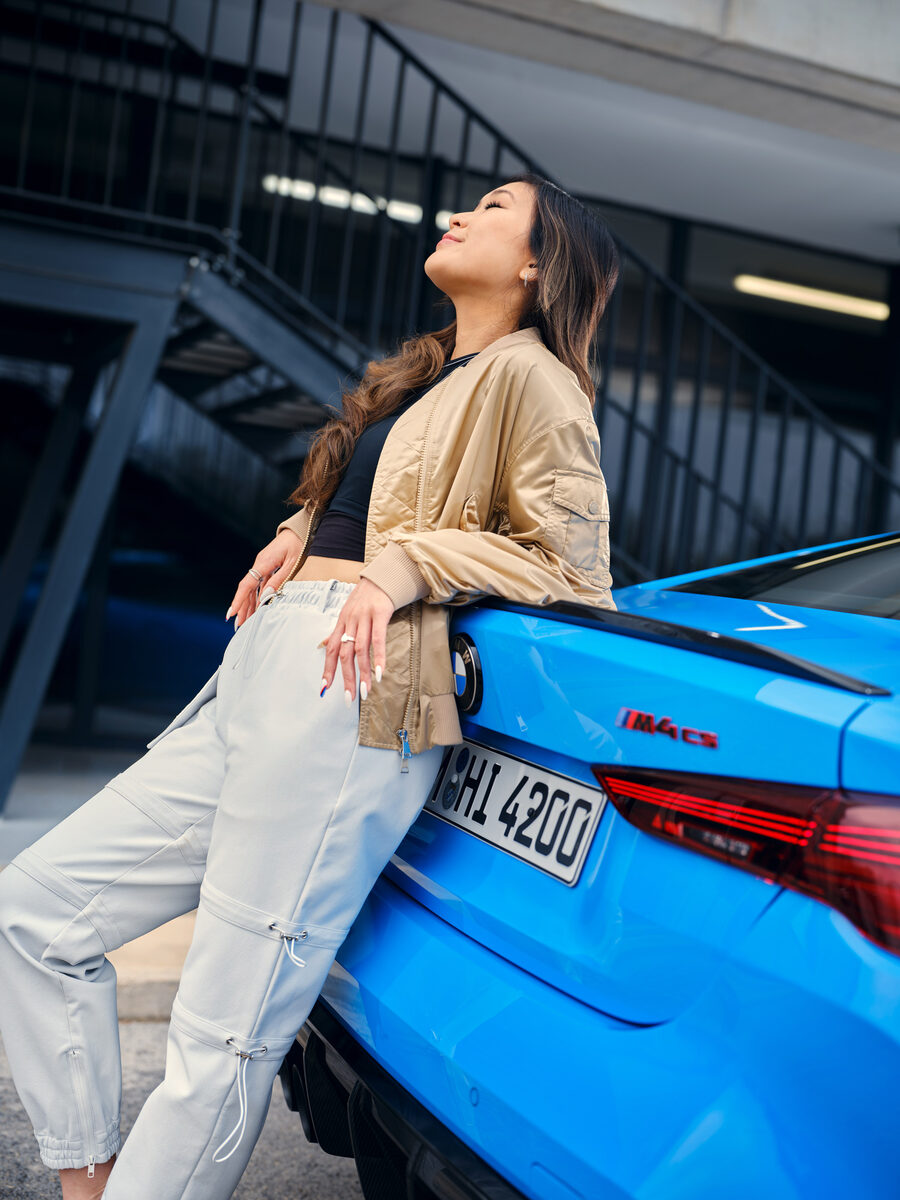 Defying stereotypes : triff Samantha Tan und ihren BMW M4 CS - Fotos Felix ALIBERTI c/o SEVERIN WENDELER