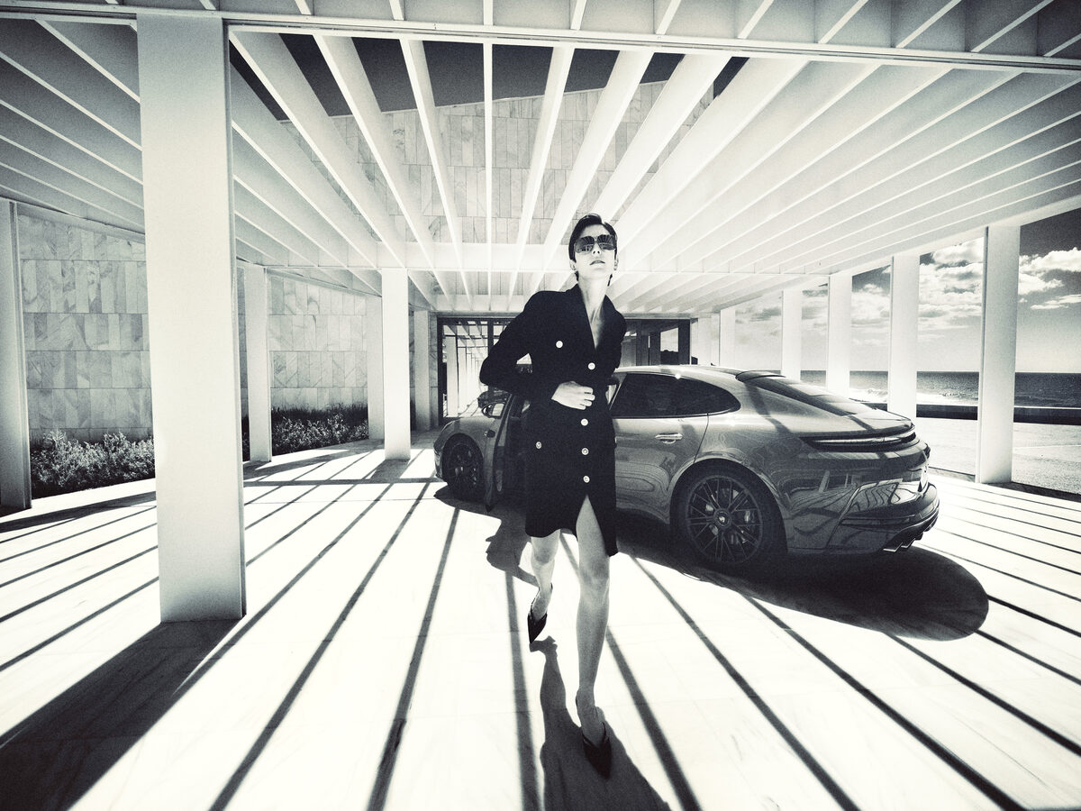 HOLGER WILD presents 'Helio' – A Personal Project with a Porsche Panamera and Model Angeliki Tsionou