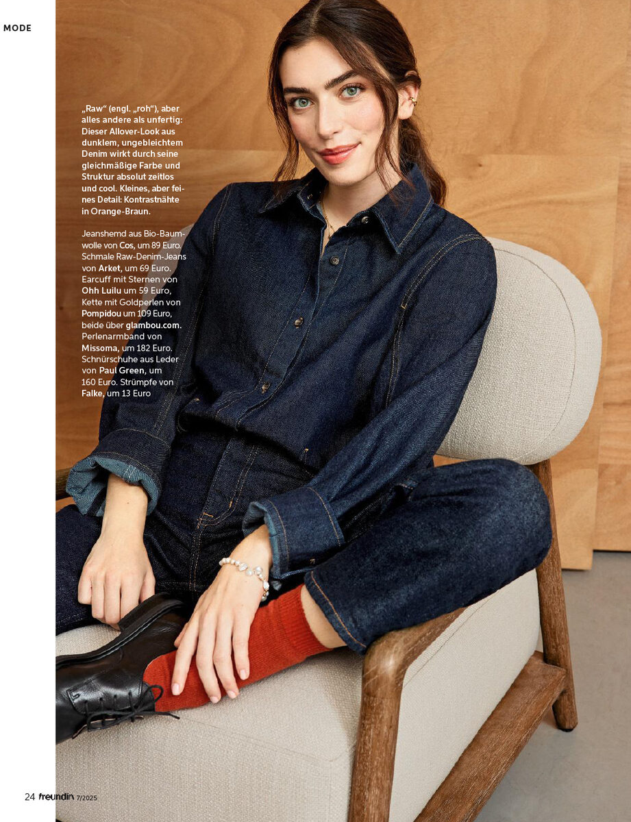 <b>FREUNDIN </b>Beauty Editorial, photographed on Gran Canaria, and <b>FREUNDIN </b>Fashion/Jeans Editorial plus Cover – two productions by fashion and beauty photographer <b>RAMONA REUTER</b> for you on gosee.news