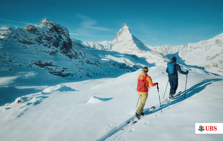 Lennart RITSCHER c/o VISUALEYES ARTISTS  fotografiert Winterfreuden für die Schweizer UBS Group AG
