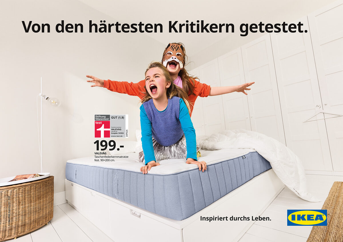 <b>IKEA Sleep Weeks </b>- campaign by kids photographer<b> Miriam LINDTHALER c/o UPFRONT</b> for thjnk &amp; YOTO kids campaign