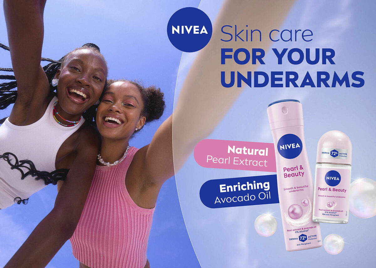 'Pearl and Beauty' - Linda SCHÄFFLER c/o VISUALEYES ARTISTS photographs for NIVEA SKIN CARE