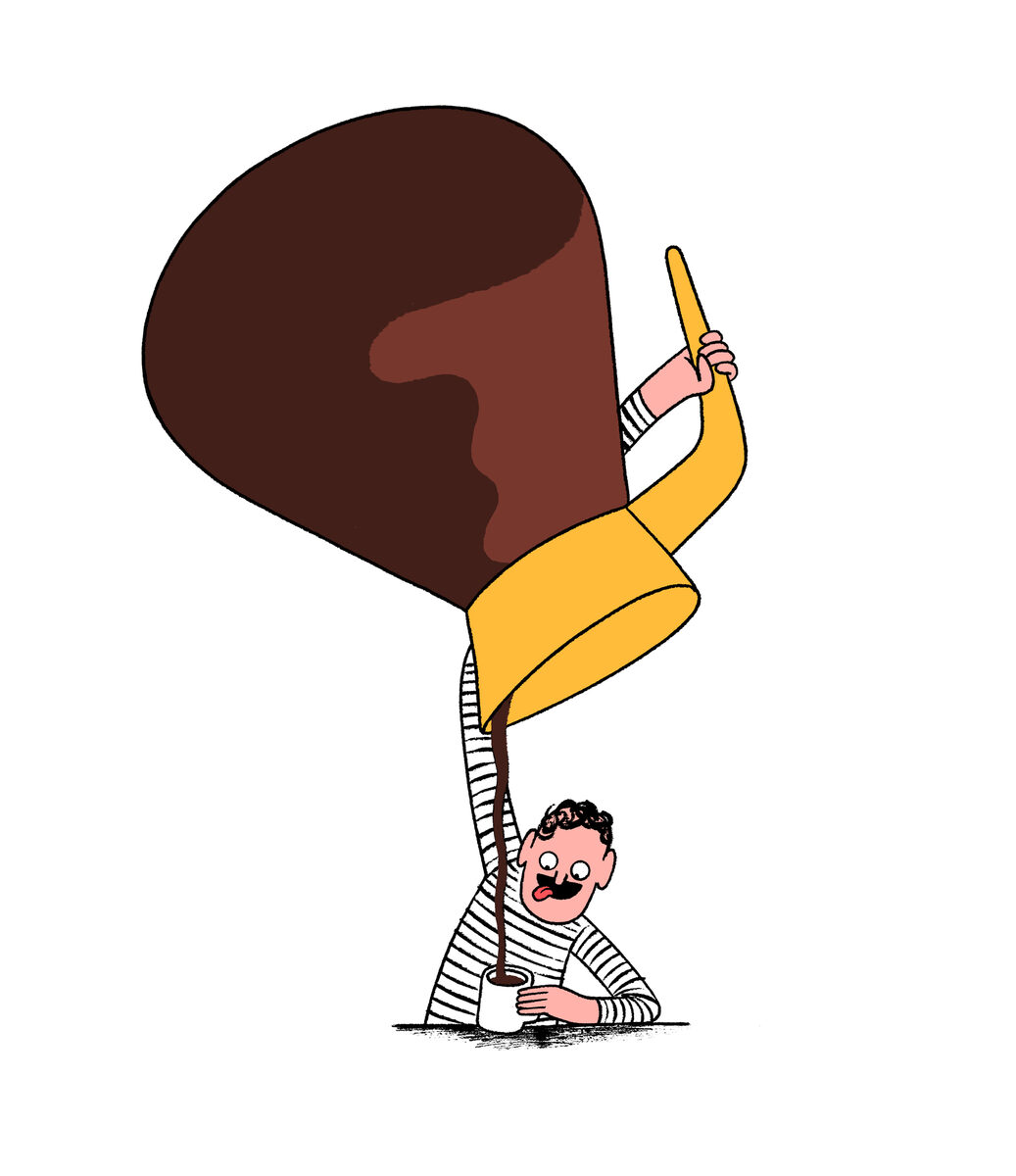 SZ MAGAZIN Kolumne 'Goodbye America' illustriert von Dirk SCHMIDT c/o 2AGENTEN