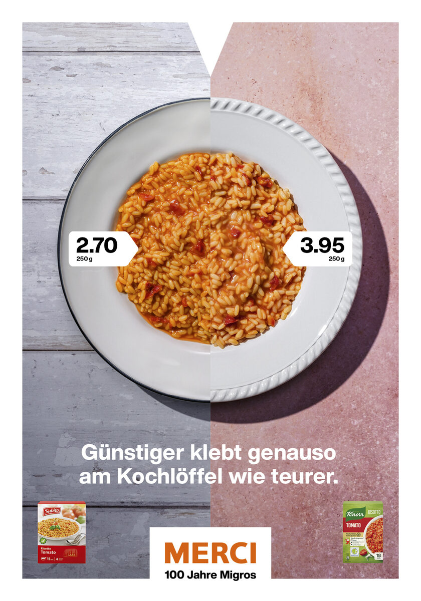 <b>MIGROS 'MERCI' </b>Markenkampagne - fotografiert von <b>Tina STURZENEGGER c/o VISUALEYES ARTISTS</b>