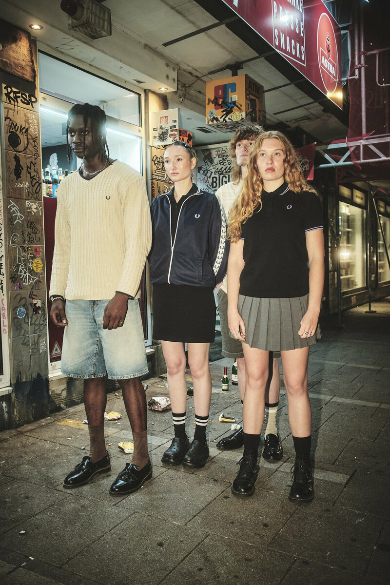 Oliver VONBERG c/o DOUBLE T Photographers fotografierte das Fred Perry Special für das KALTBLUT Magazin im Hamburger Schanzenviertel