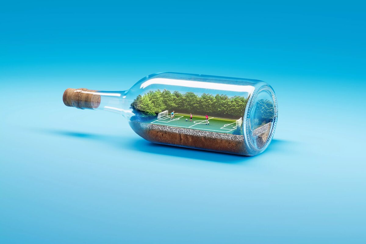And what happens with your old glass? - <b>PATRICK SALONEN</b> post-produces the <b>MISAPOR campaign</b> for Agentur im Grünen