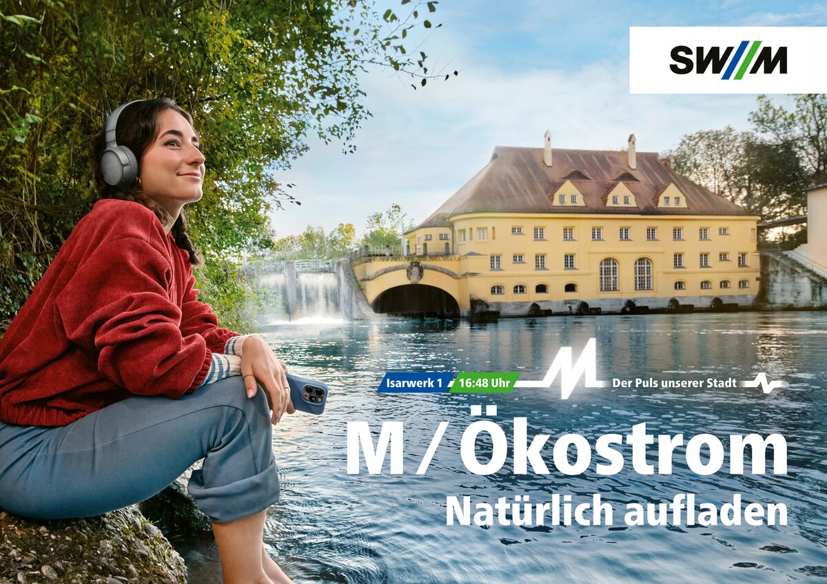 SWM Ökostrom Kampagne und Personal Project 'Glamping' von Stefanie AUMILLER c/o NEUBAUERSCHWARZ